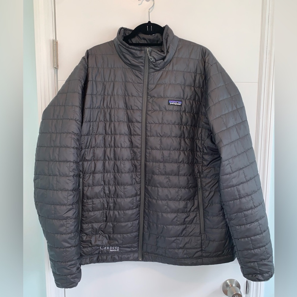 Patagonia Men's Nano Puff Jacket Grey Color Sz XXL - Picture 3 of 9